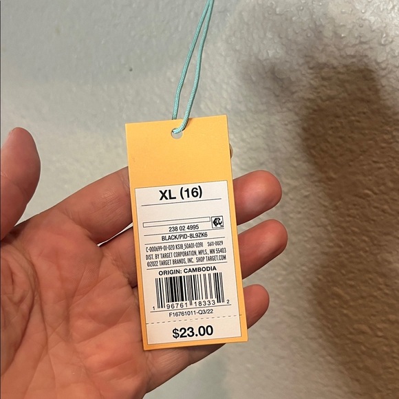 New Kona Sol Women’s High Neck Bikini Top Black Cream Beige Size XL NWT - Picture 6 of 13